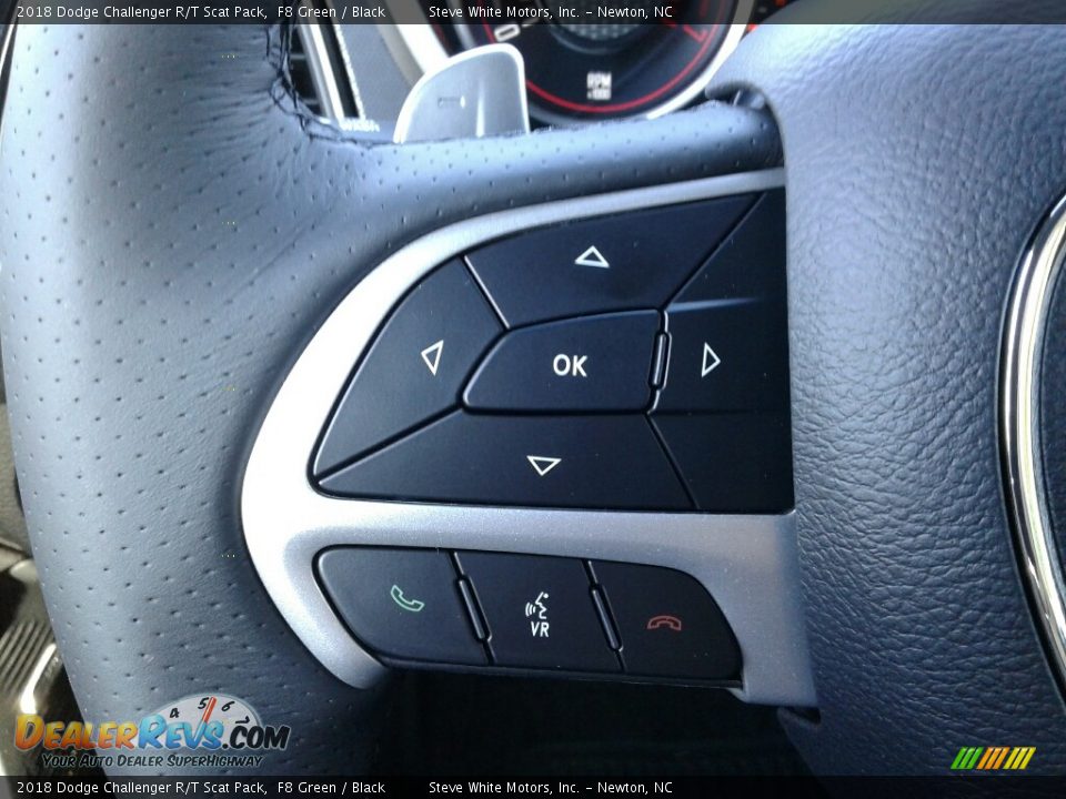 2018 Dodge Challenger R/T Scat Pack F8 Green / Black Photo #17