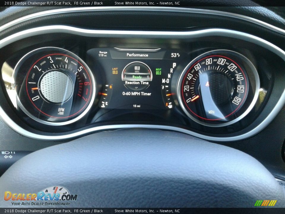 2018 Dodge Challenger R/T Scat Pack Gauges Photo #19