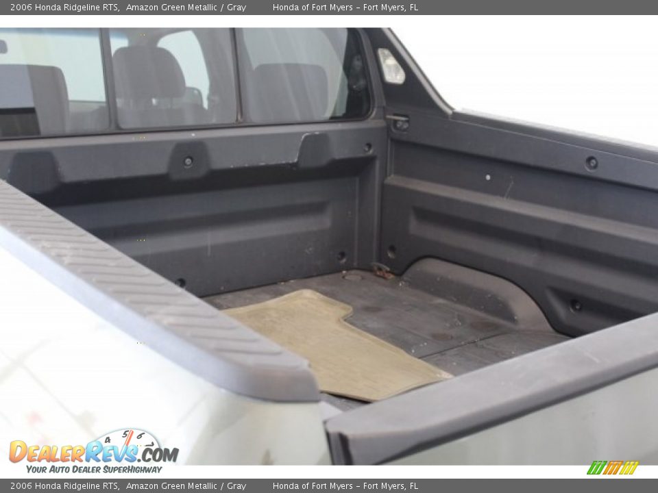 2006 Honda Ridgeline RTS Amazon Green Metallic / Gray Photo #9