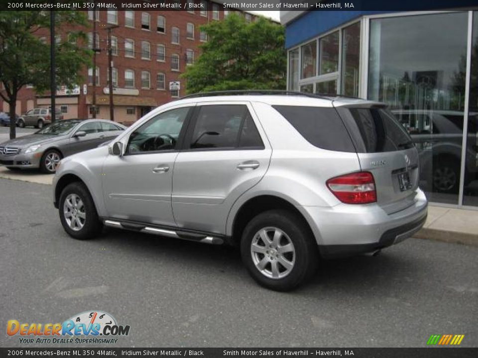 2006 Mercedes-Benz ML 350 4Matic Iridium Silver Metallic / Black Photo #2