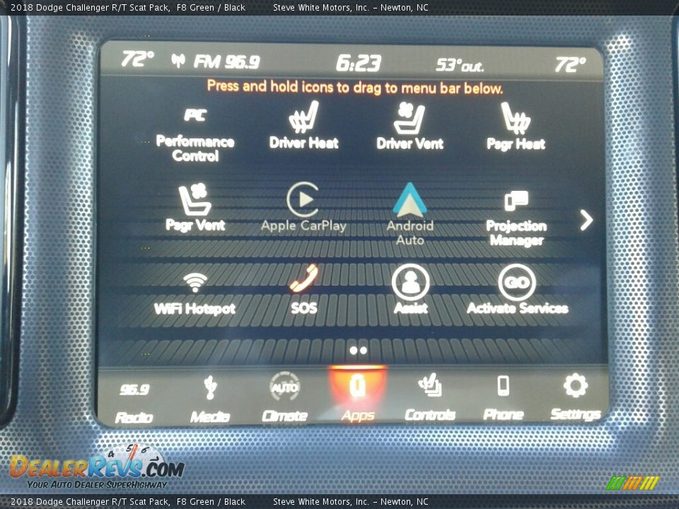 2018 Dodge Challenger R/T Scat Pack F8 Green / Black Photo #25
