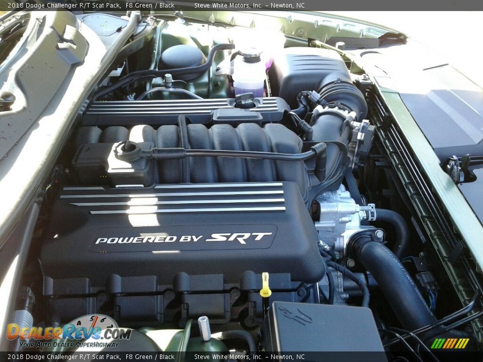 2018 Dodge Challenger R/T Scat Pack F8 Green / Black Photo #30