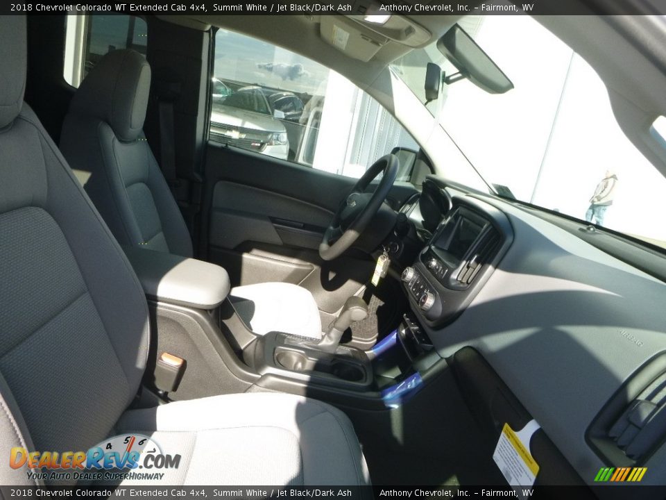2018 Chevrolet Colorado WT Extended Cab 4x4 Summit White / Jet Black/Dark Ash Photo #10