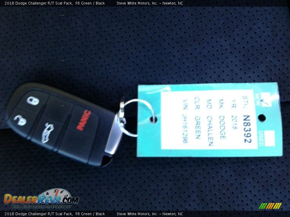 2018 Dodge Challenger R/T Scat Pack F8 Green / Black Photo #33