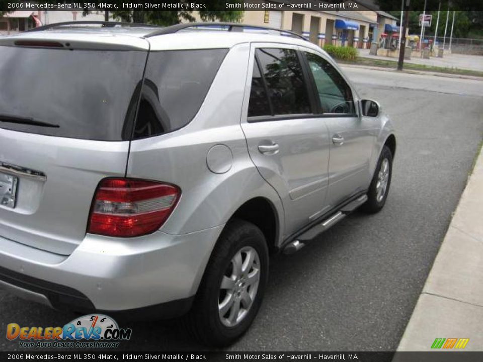 2006 Mercedes-Benz ML 350 4Matic Iridium Silver Metallic / Black Photo #5