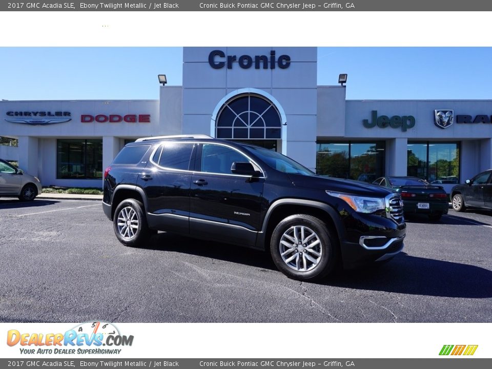 2017 GMC Acadia SLE Ebony Twilight Metallic / Jet Black Photo #1