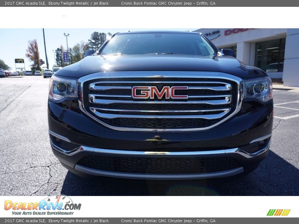 2017 GMC Acadia SLE Ebony Twilight Metallic / Jet Black Photo #2