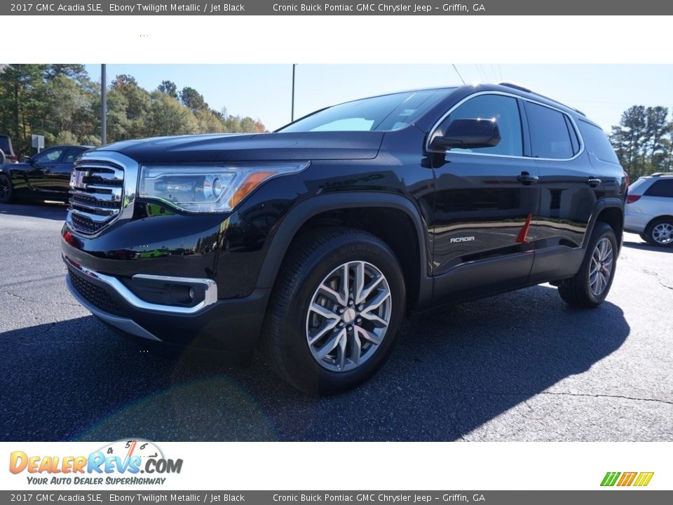 2017 GMC Acadia SLE Ebony Twilight Metallic / Jet Black Photo #3