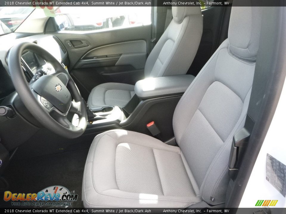 2018 Chevrolet Colorado WT Extended Cab 4x4 Summit White / Jet Black/Dark Ash Photo #14