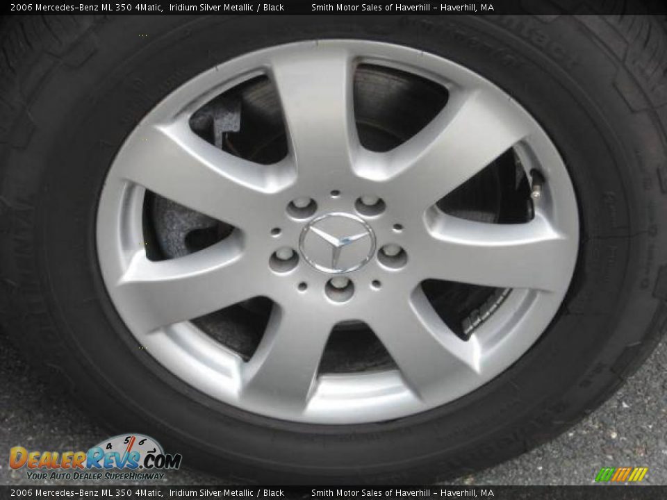 2006 Mercedes-Benz ML 350 4Matic Iridium Silver Metallic / Black Photo #6