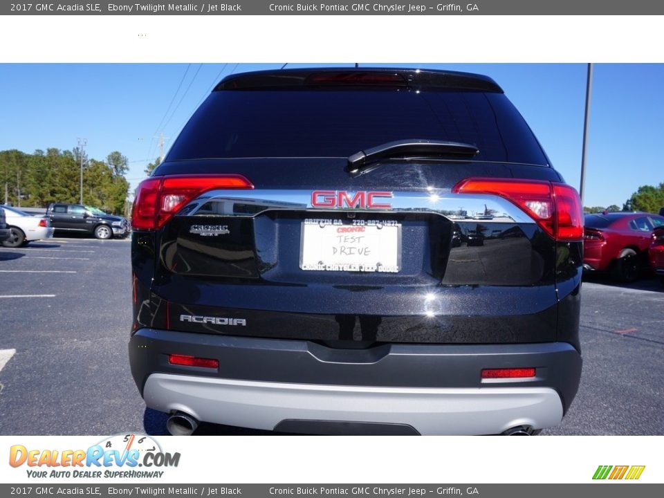 2017 GMC Acadia SLE Ebony Twilight Metallic / Jet Black Photo #6