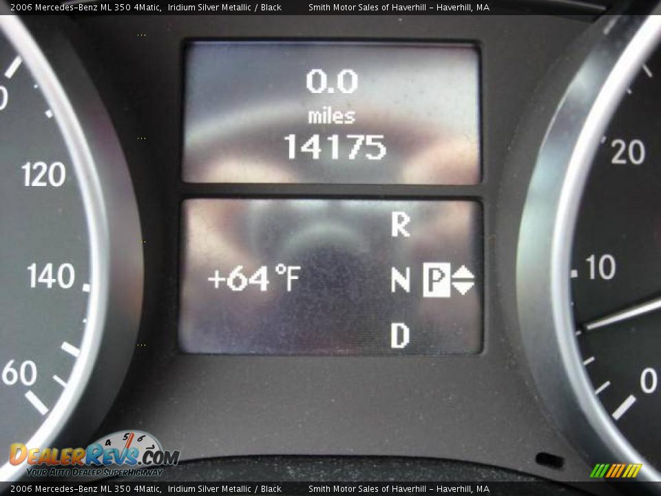 2006 Mercedes-Benz ML 350 4Matic Iridium Silver Metallic / Black Photo #7