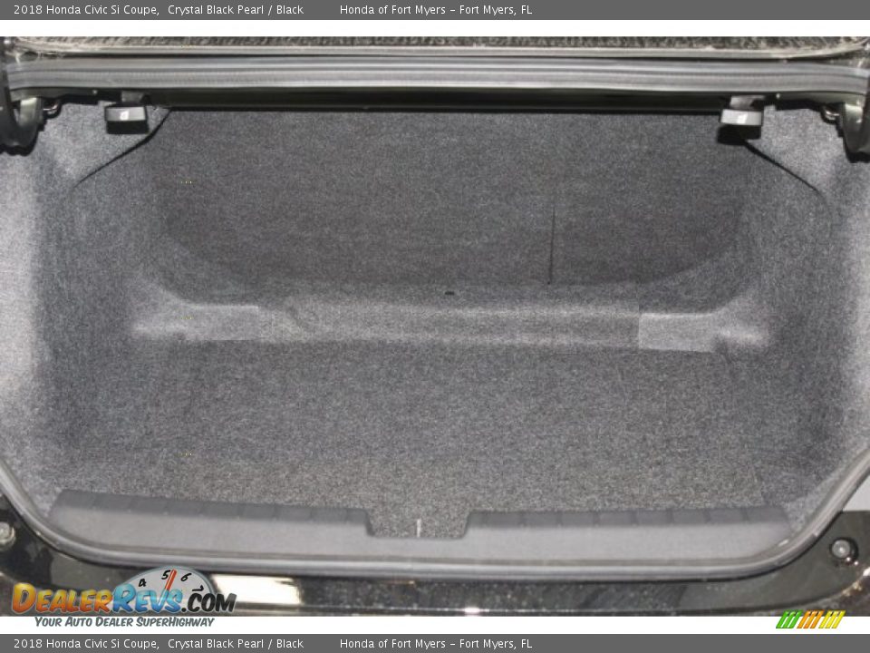 2018 Honda Civic Si Coupe Crystal Black Pearl / Black Photo #22
