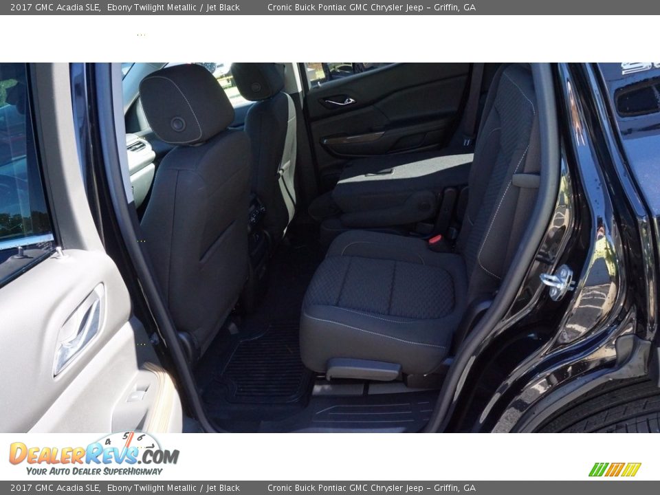 2017 GMC Acadia SLE Ebony Twilight Metallic / Jet Black Photo #14