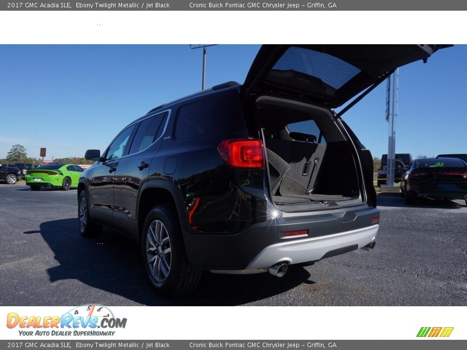 2017 GMC Acadia SLE Ebony Twilight Metallic / Jet Black Photo #16