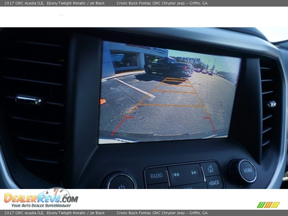 2017 GMC Acadia SLE Ebony Twilight Metallic / Jet Black Photo #22