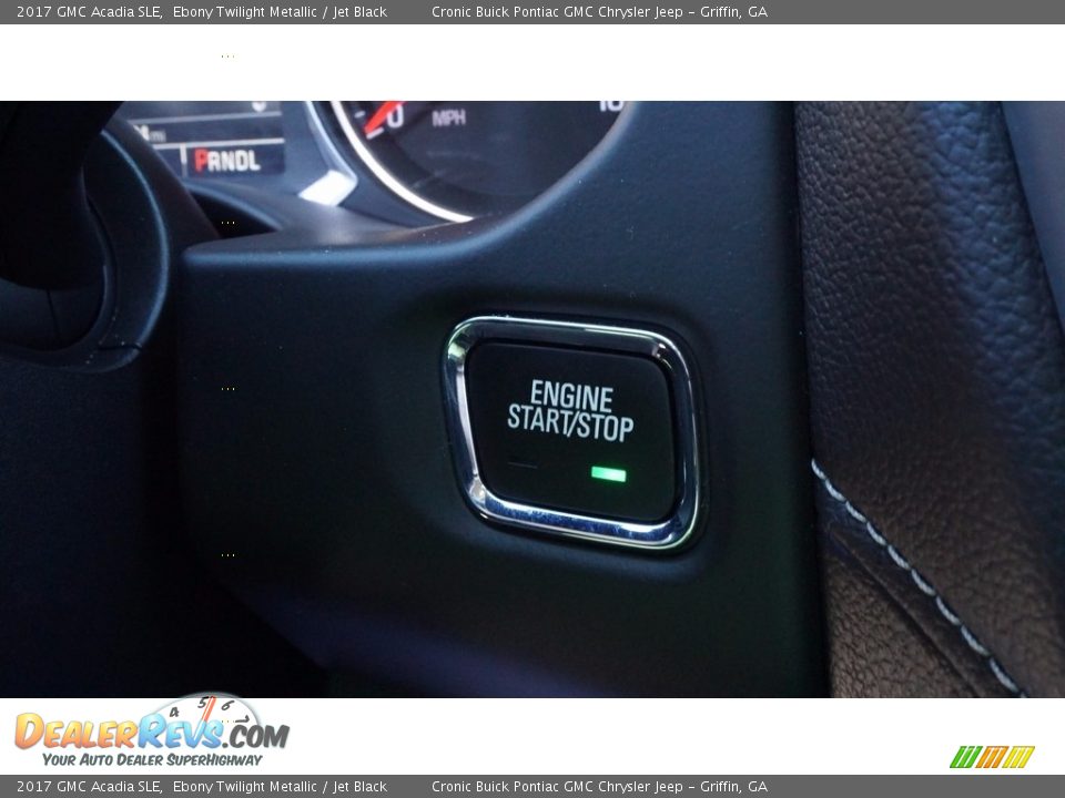 2017 GMC Acadia SLE Ebony Twilight Metallic / Jet Black Photo #24