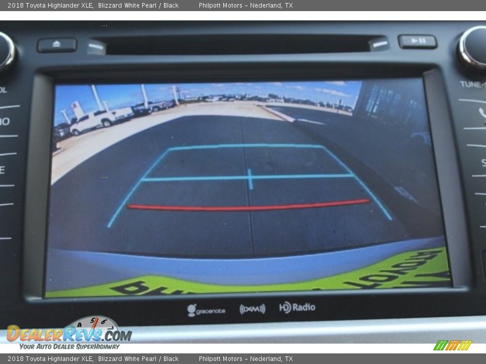 2018 Toyota Highlander XLE Blizzard White Pearl / Black Photo #12