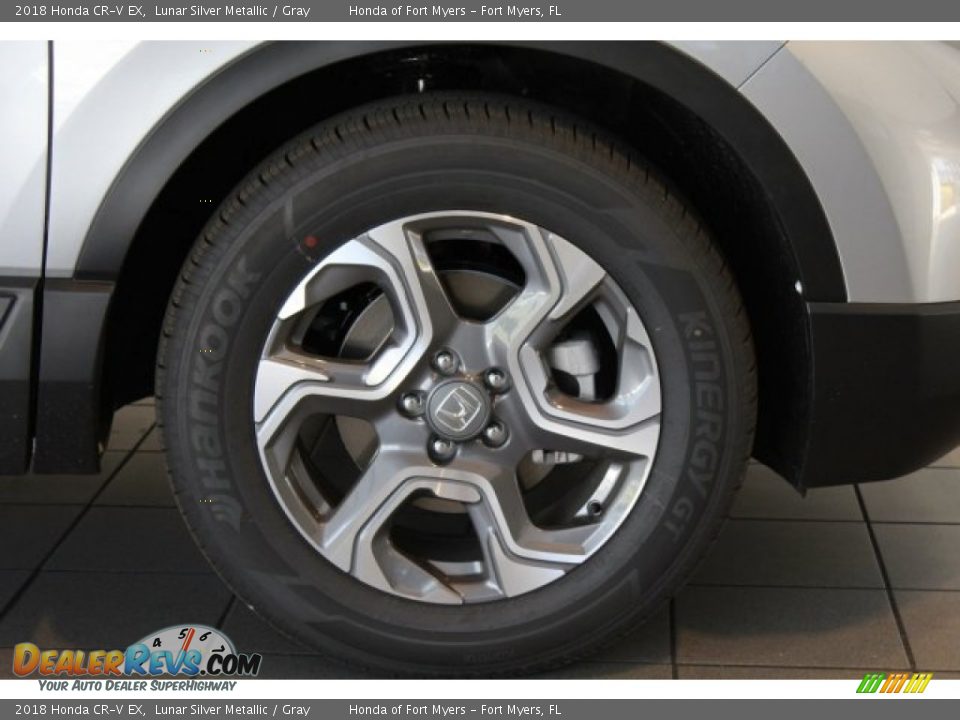 2018 Honda CR-V EX Lunar Silver Metallic / Gray Photo #2