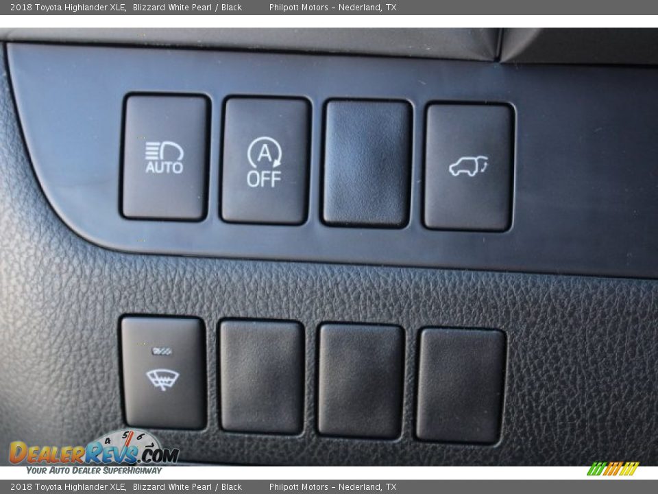 2018 Toyota Highlander XLE Blizzard White Pearl / Black Photo #19