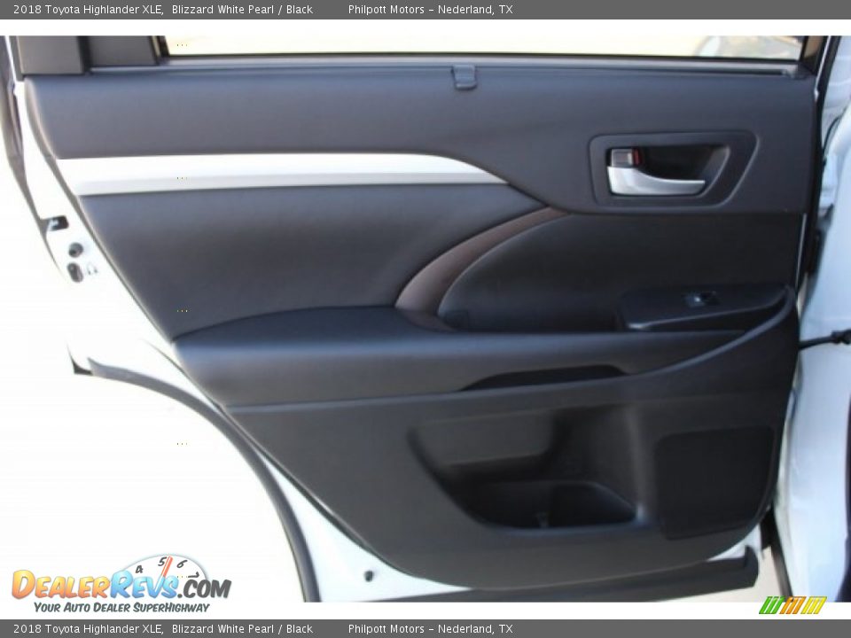 2018 Toyota Highlander XLE Blizzard White Pearl / Black Photo #20