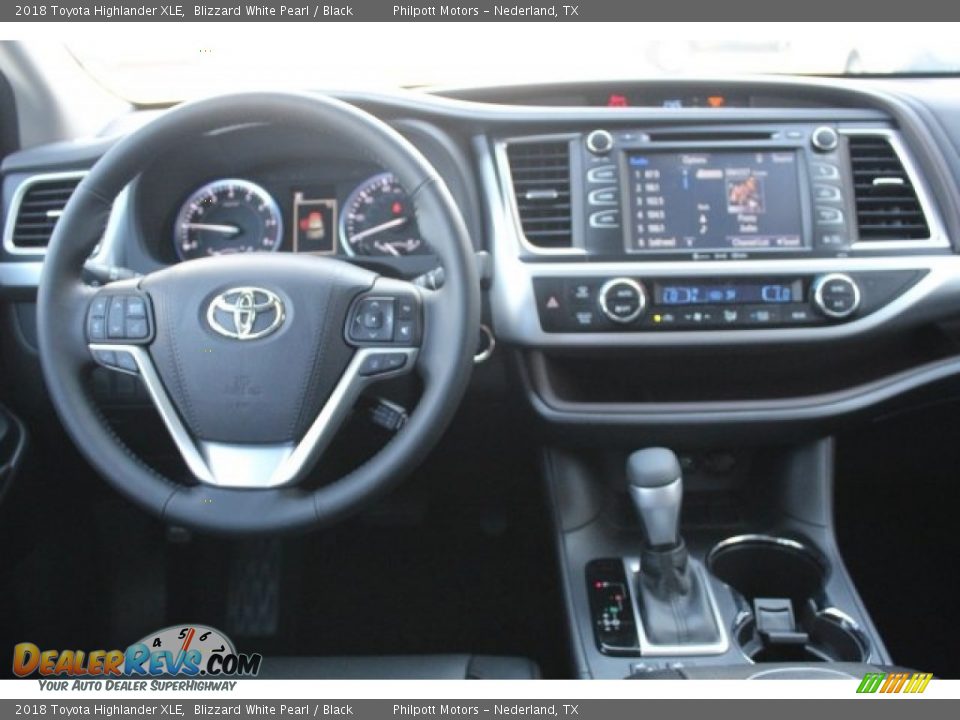 2018 Toyota Highlander XLE Blizzard White Pearl / Black Photo #22