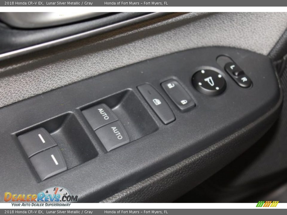 2018 Honda CR-V EX Lunar Silver Metallic / Gray Photo #8