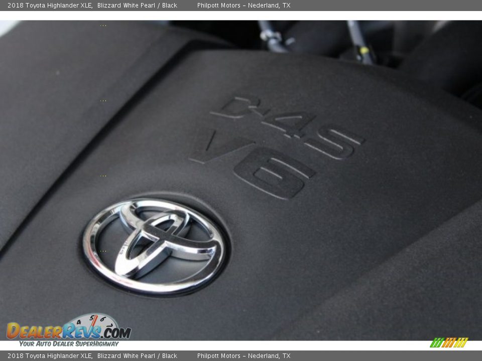 2018 Toyota Highlander XLE Blizzard White Pearl / Black Photo #27