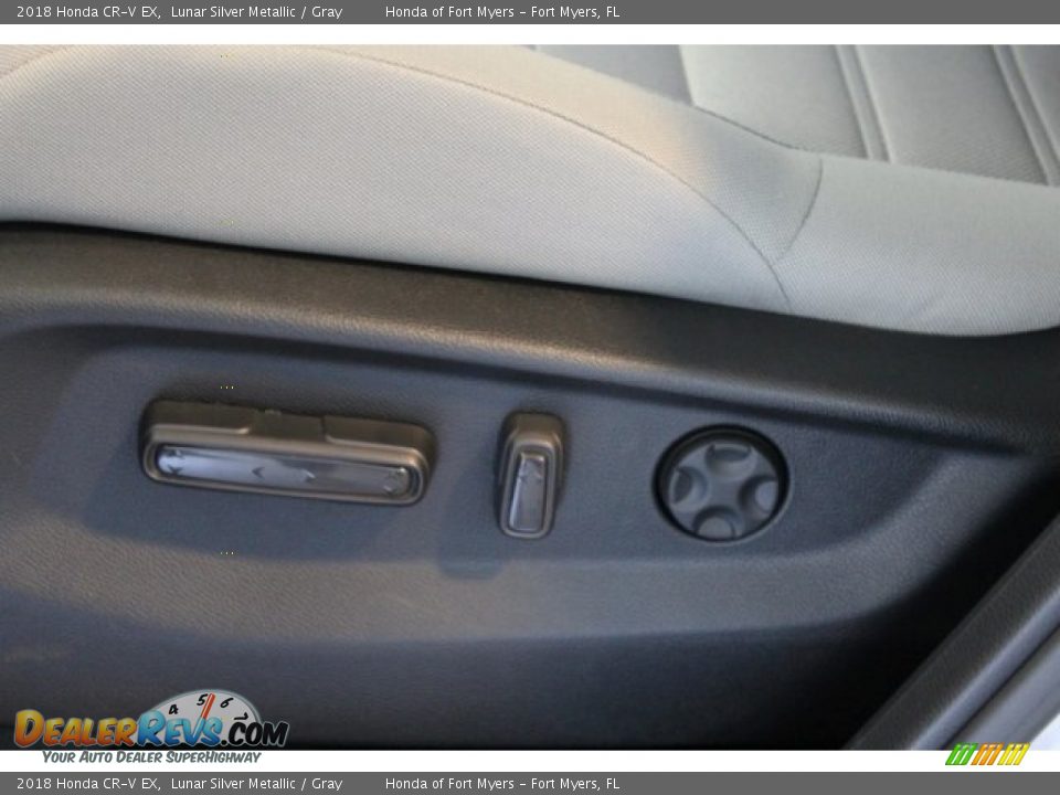 2018 Honda CR-V EX Lunar Silver Metallic / Gray Photo #10