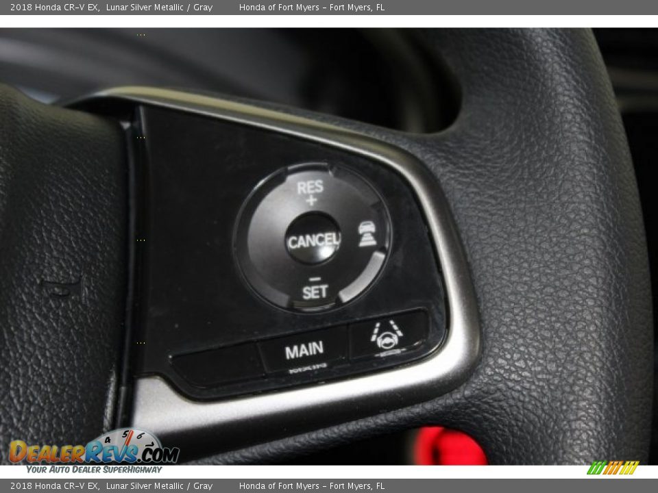 2018 Honda CR-V EX Lunar Silver Metallic / Gray Photo #14