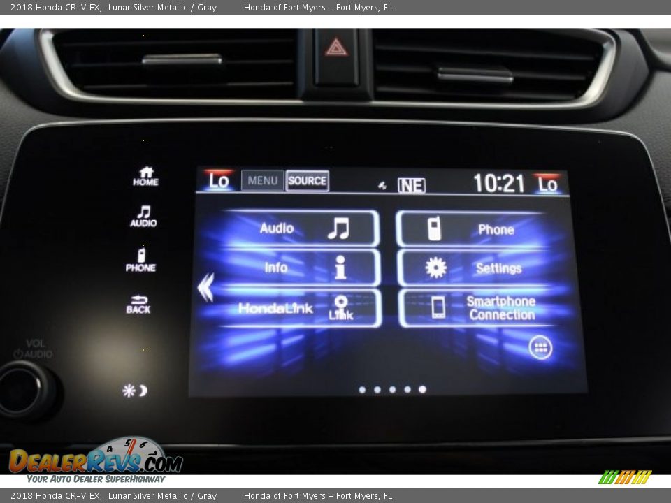 2018 Honda CR-V EX Lunar Silver Metallic / Gray Photo #16