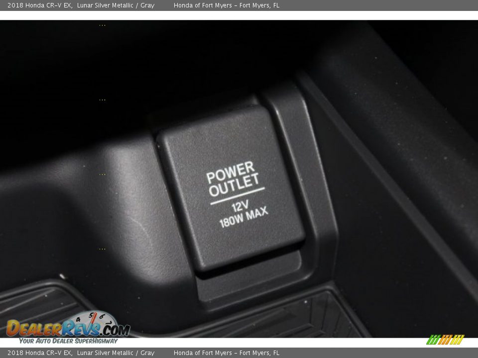 2018 Honda CR-V EX Lunar Silver Metallic / Gray Photo #22