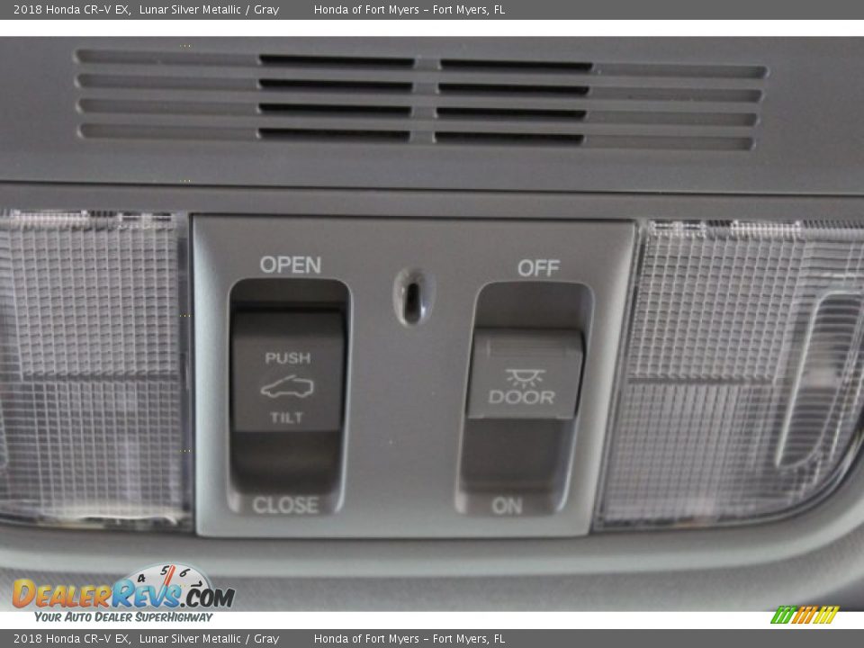 2018 Honda CR-V EX Lunar Silver Metallic / Gray Photo #24