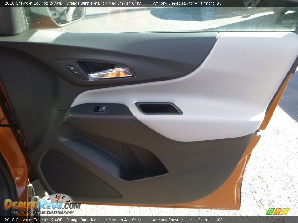 2018 Chevrolet Equinox LS AWD Orange Burst Metallic / Medium Ash Gray Photo #11