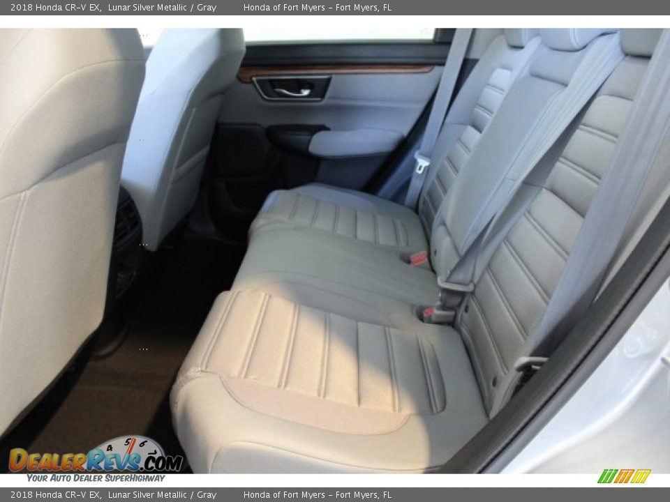 2018 Honda CR-V EX Lunar Silver Metallic / Gray Photo #27