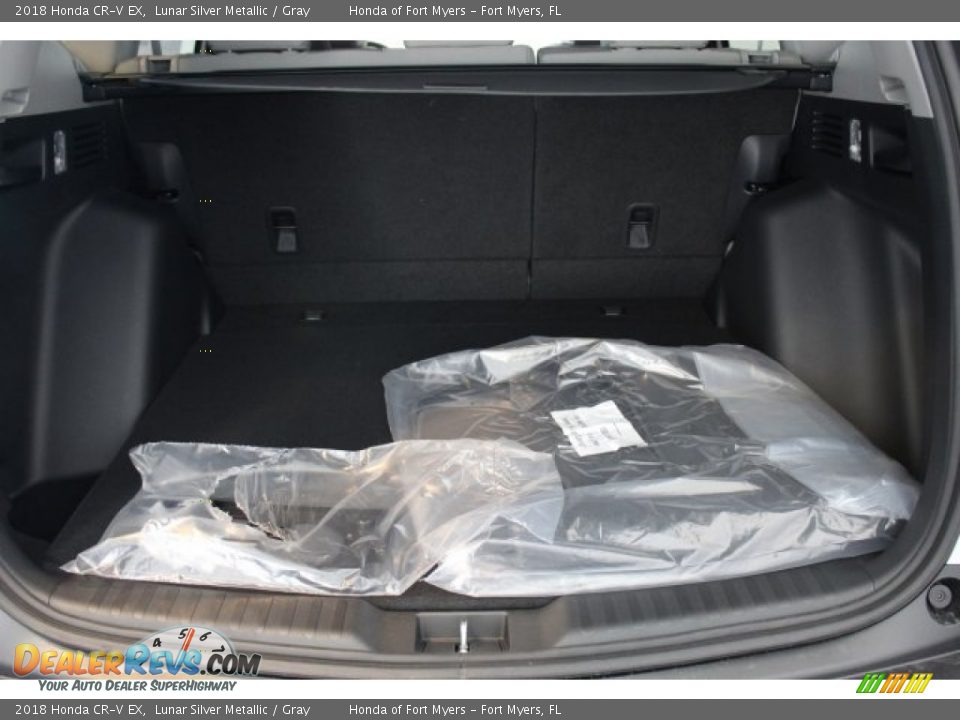 2018 Honda CR-V EX Lunar Silver Metallic / Gray Photo #28