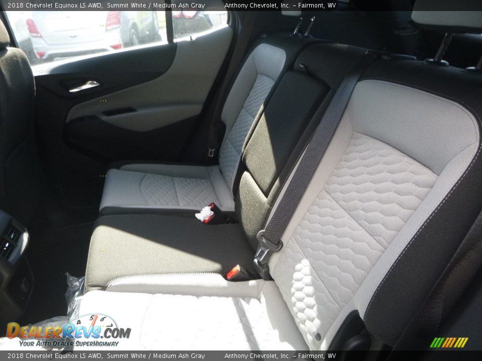 2018 Chevrolet Equinox LS AWD Summit White / Medium Ash Gray Photo #12