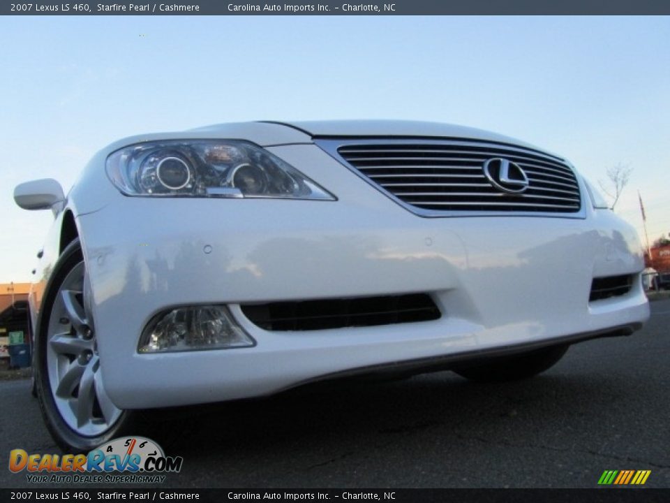 2007 Lexus LS 460 Starfire Pearl / Cashmere Photo #1