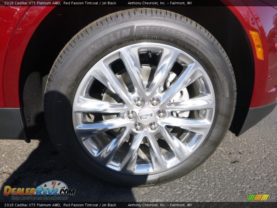 2018 Cadillac XT5 Platinum AWD Red Passion Tintcoat / Jet Black Photo #2