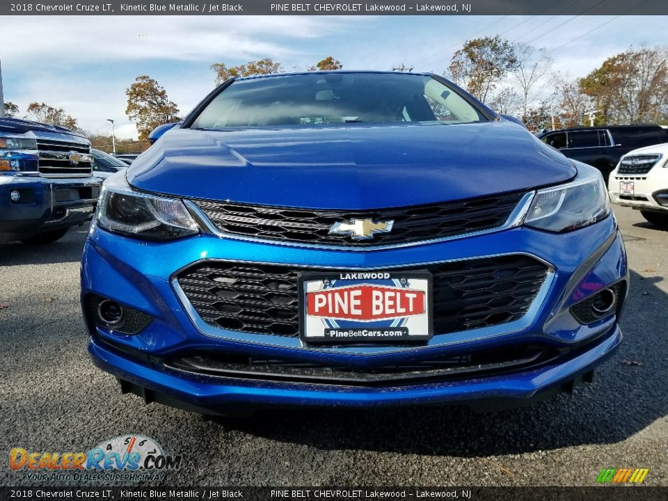 2018 Chevrolet Cruze LT Kinetic Blue Metallic / Jet Black Photo #2