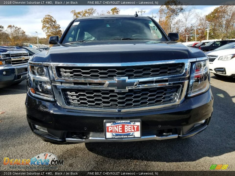2018 Chevrolet Suburban LT 4WD Black / Jet Black Photo #2