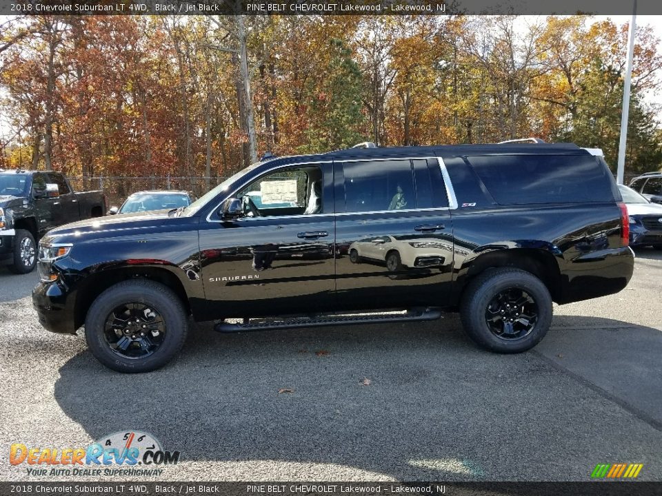 Black 2018 Chevrolet Suburban LT 4WD Photo #3