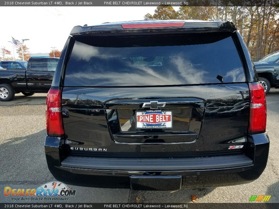 2018 Chevrolet Suburban LT 4WD Black / Jet Black Photo #5