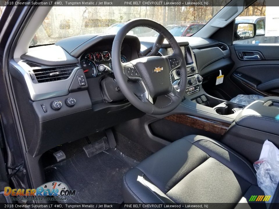 2018 Chevrolet Suburban LT 4WD Tungsten Metallic / Jet Black Photo #7