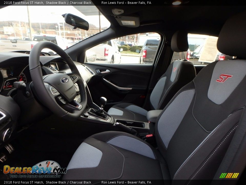 Front Seat of 2018 Ford Focus ST Hatch Photo #12