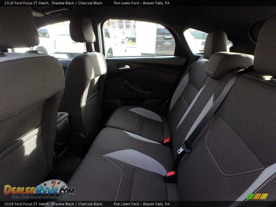 Rear Seat of 2018 Ford Focus ST Hatch Photo #13