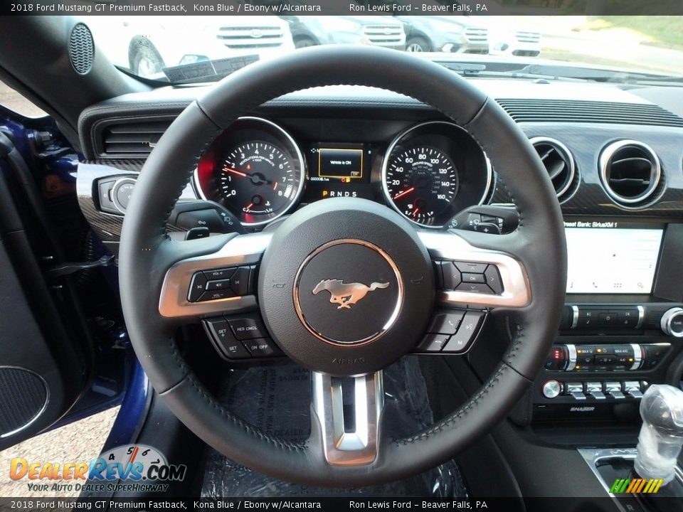 2018 Ford Mustang GT Premium Fastback Steering Wheel Photo #17