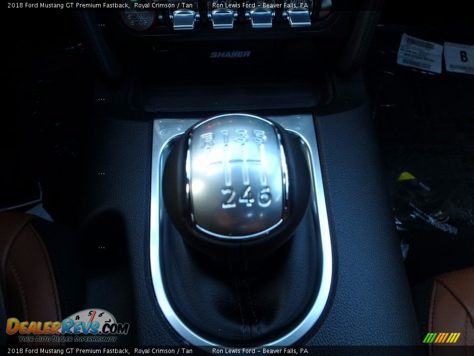2018 Ford Mustang GT Premium Fastback Shifter Photo #18