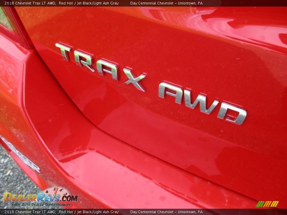 2018 Chevrolet Trax LT AWD Red Hot / Jet Black/Light Ash Gray Photo #7