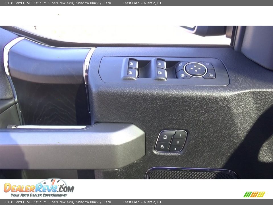 2018 Ford F150 Platinum SuperCrew 4x4 Shadow Black / Black Photo #12